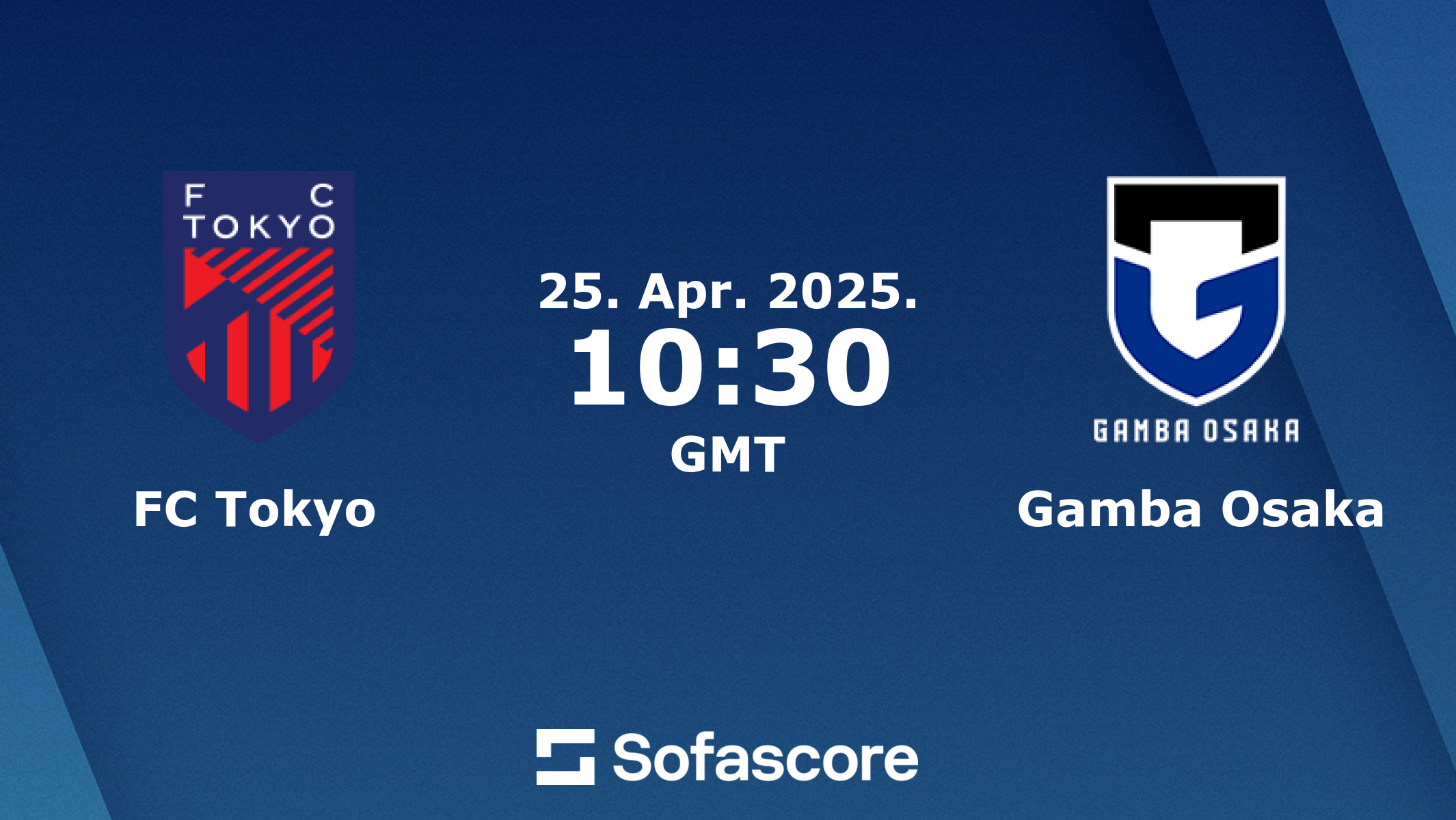 gamba osaka vs fc tokyo stats