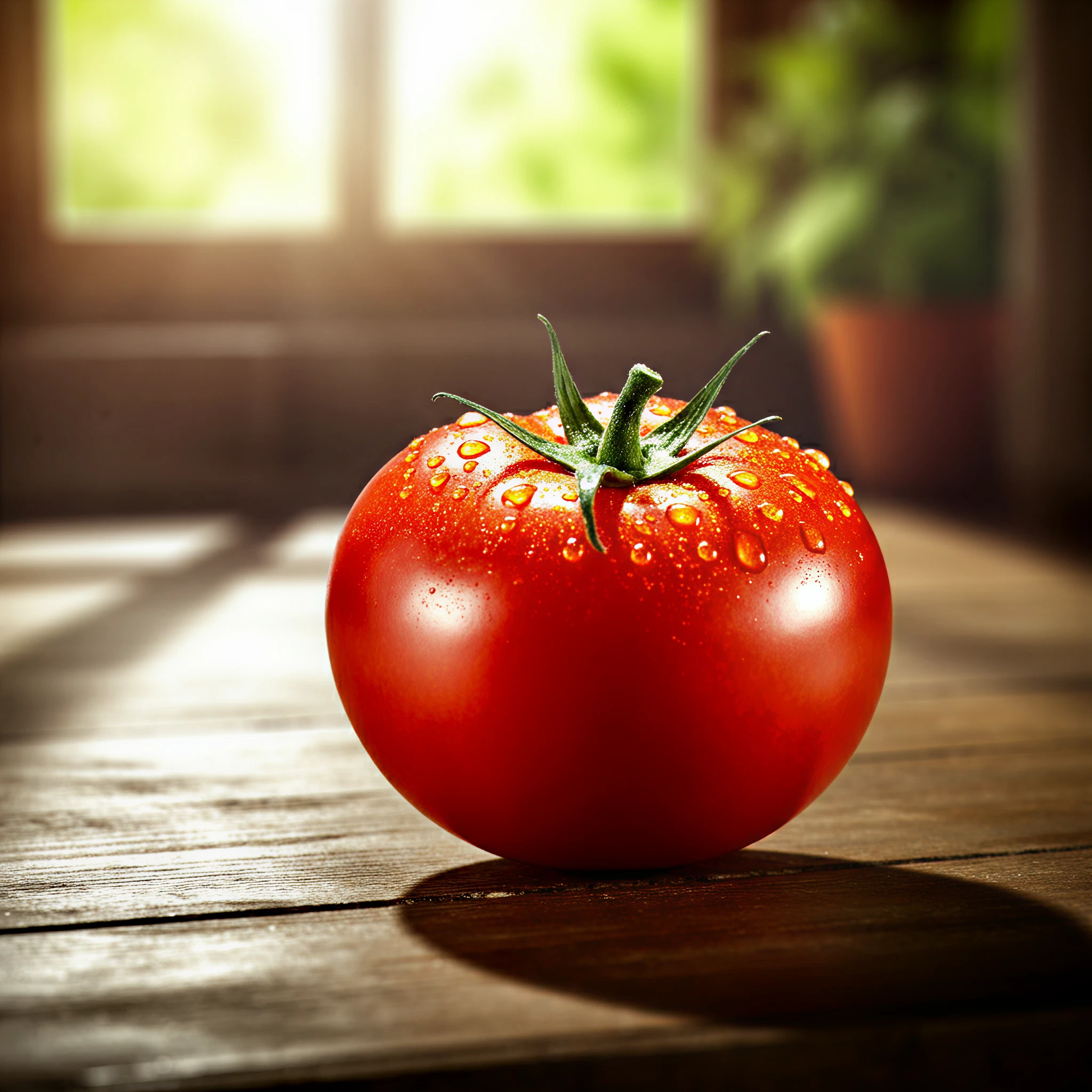 how many calories does a tomato have