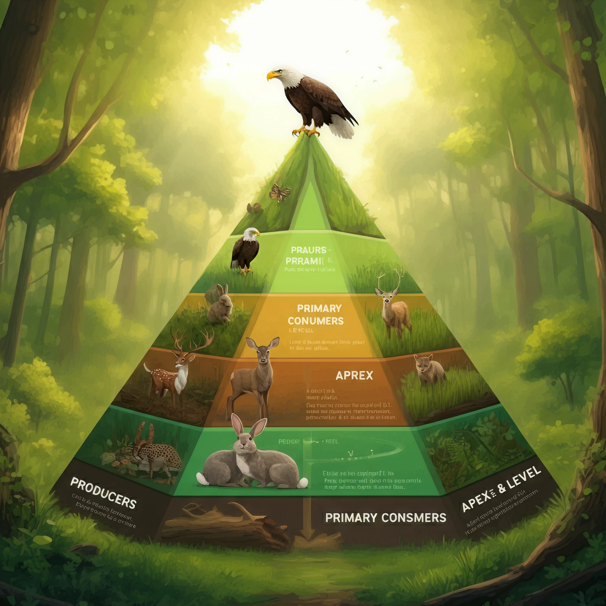 energy pyramid example