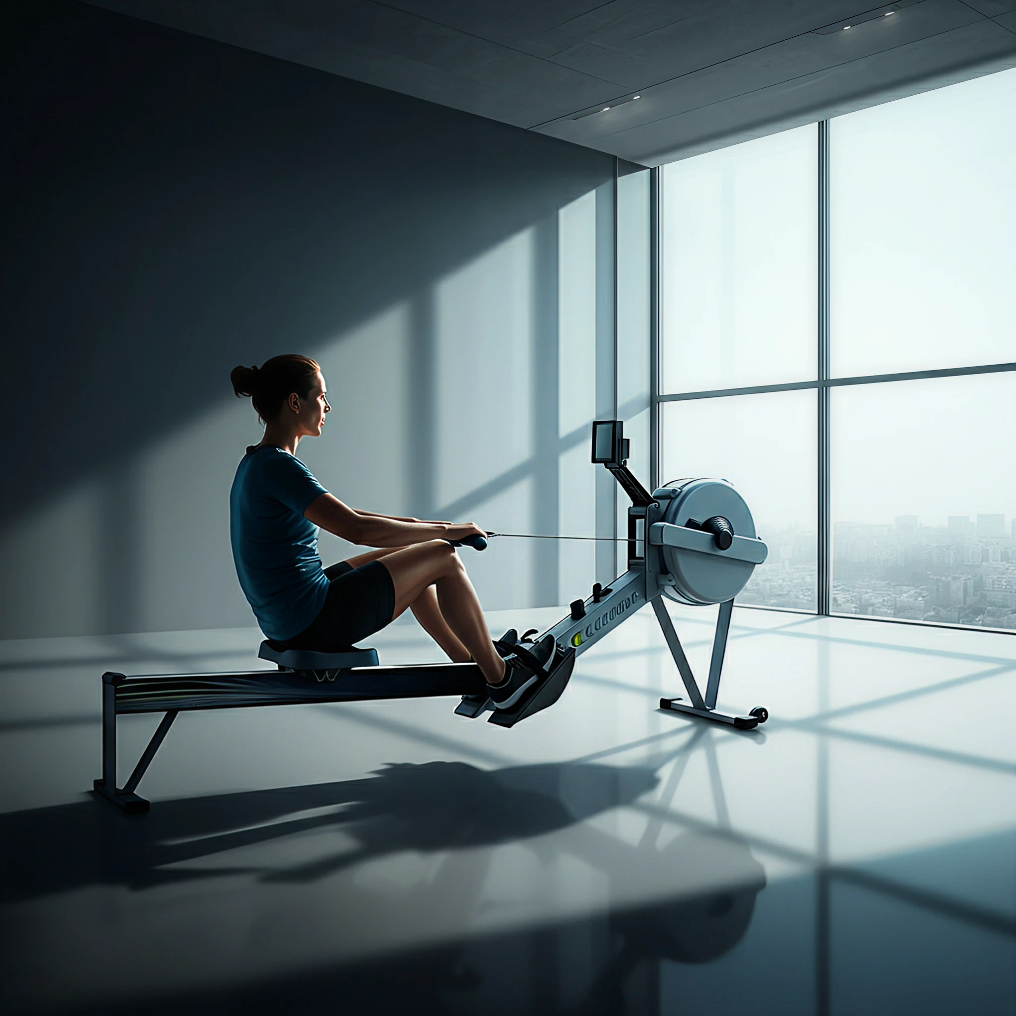 row machine exercise