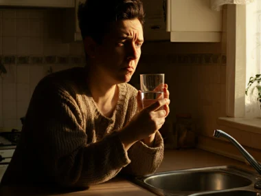 why do i get acid reflux when i drink water